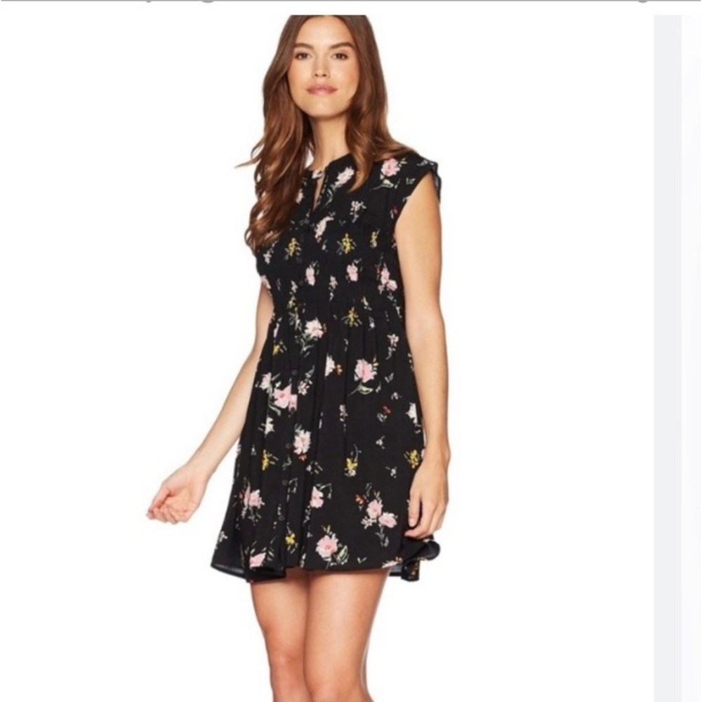 Free People Greatest Day Smocked Floral Dress